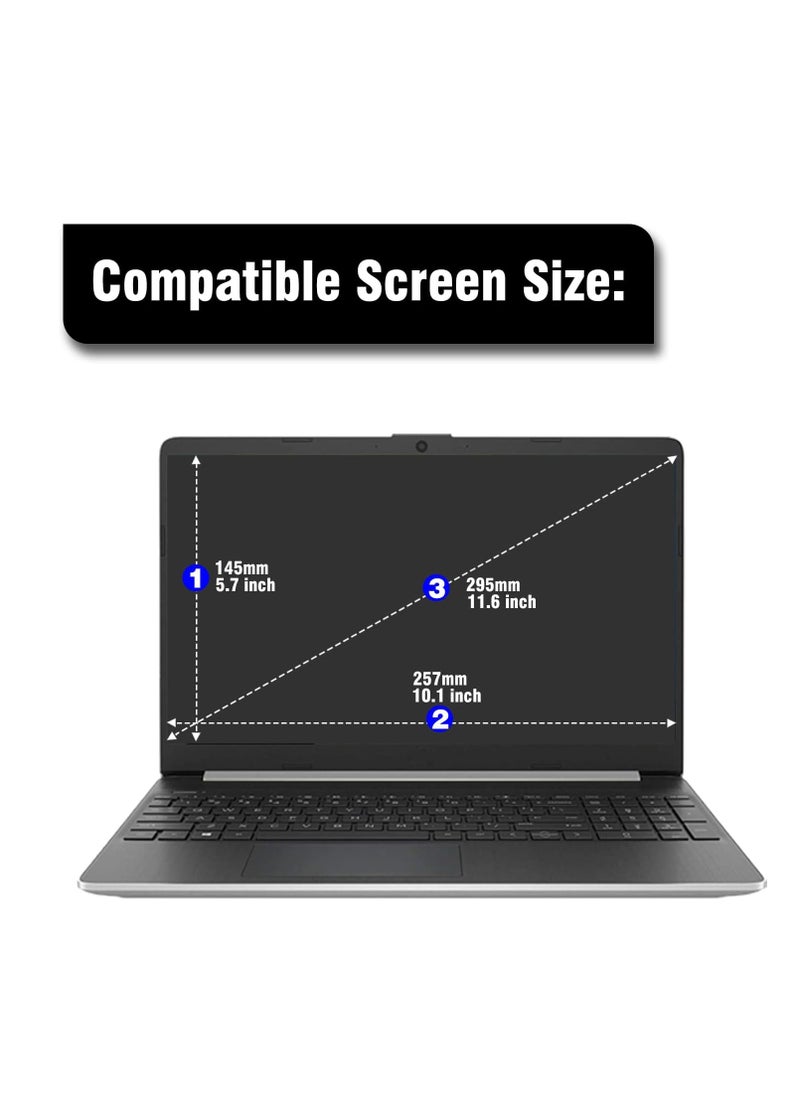 Generic 1Pack 11.6 Inch Anti Blue Light Screen Protector for Laptop HP/Lenovo/Dell/Asus/Acer/Sony/Samsung/Gateway, 11.6 inch Anti Glare Blue Light Laptop Screen Protector for 16:9 Aspect Ratio  - Image 2