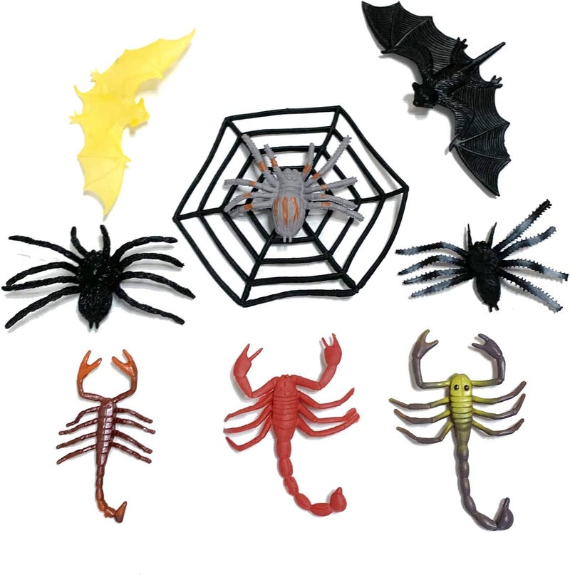 DOITEM Realistic Insect Toy Figures for Kids, 45Pack Colorful Assorted Play Bugs for Children, Toddler Education Themed Party Gift, Halloween Filler Cupcake Topper - Image 3