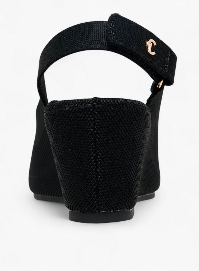 Le Confort Women's Hook and Loop Wedge Heel Sandals - Image 5