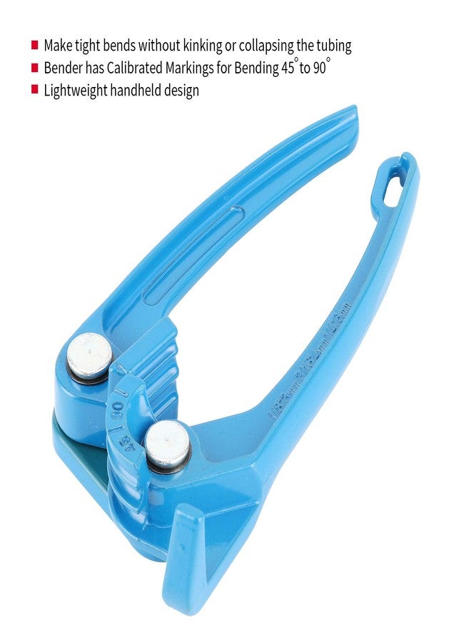 Dpofirs Tube Bender Tool Set, 1/8-1/4 inch, for Aluminum and Copper Tubes, 0-120° Bending Radius - Image 3