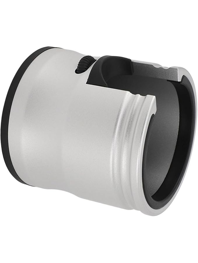 Universal Aluminum Coffee Tamper Holder Silver Height Adjustment For Extraction - Image 1
