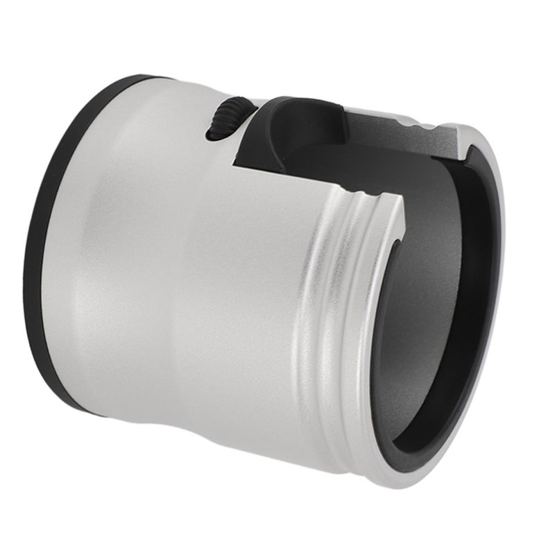 Universal Aluminum Coffee Tamper Holder Silver Height Adjustment For Extraction - Image 2