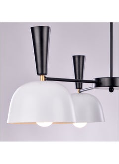 NAGAFA SHOP White Modern Three Helmet pendant from nagafa shop 3 lamp M8wH  - Image 2