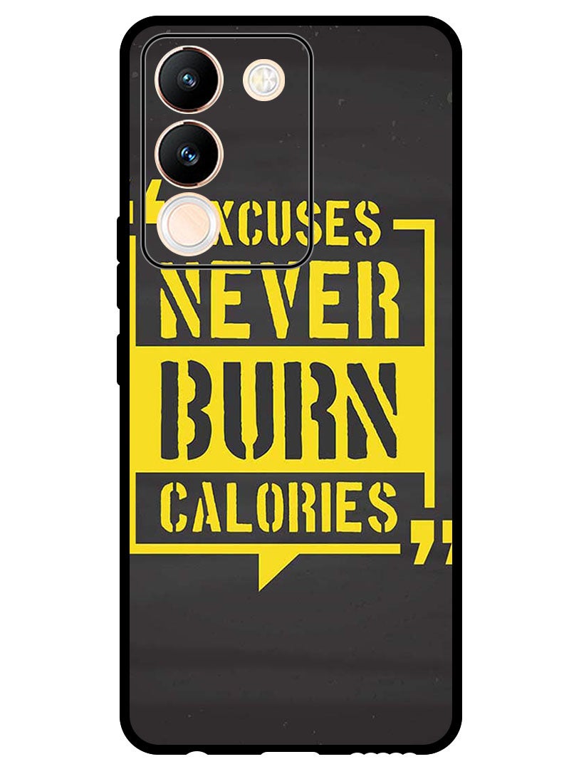 Theodor Protective Case Anti Scratch Shock Proof Bumper Cover For Vivo Y200 Excuses Never - Image 1