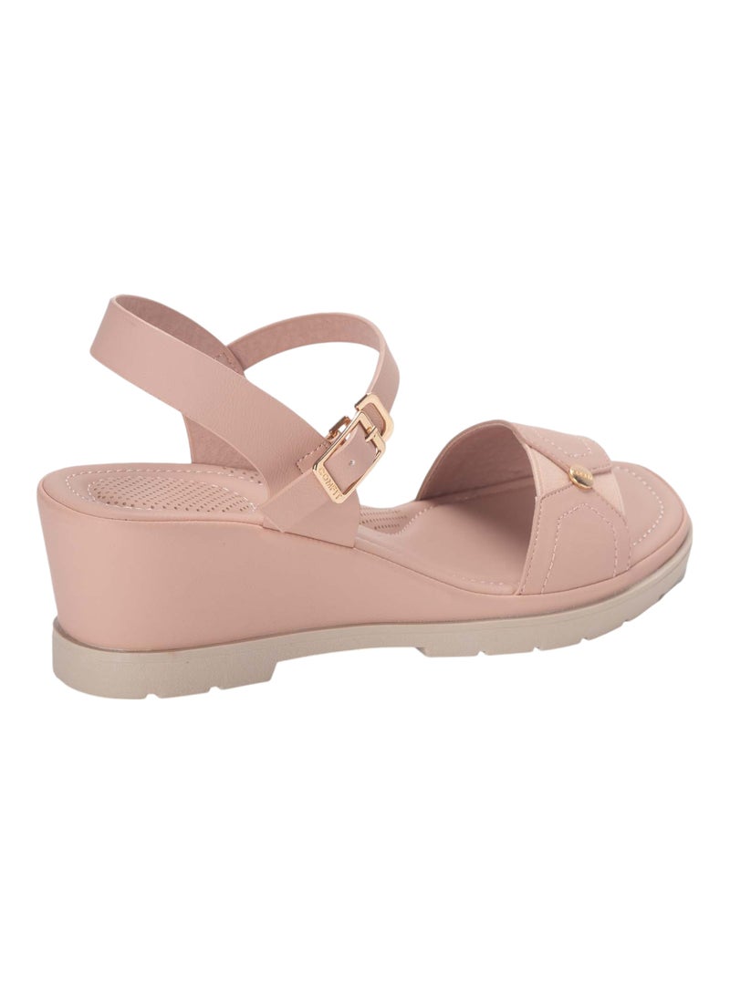 Bata Comfit Casual Wedge Sandals - Image 4