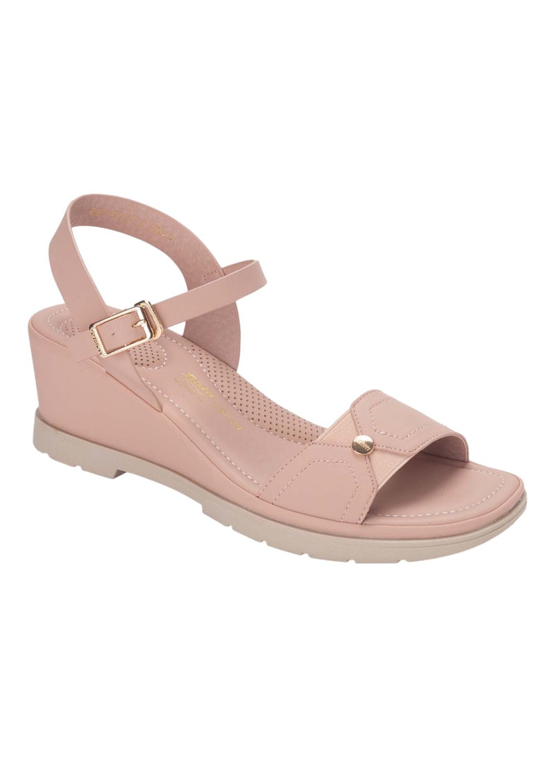 Bata Comfit Casual Wedge Sandals - Image 2