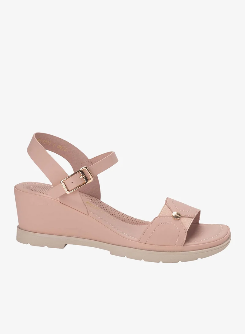 باتا صندل كاجوال مريح بكعب مخفي (ويدج)