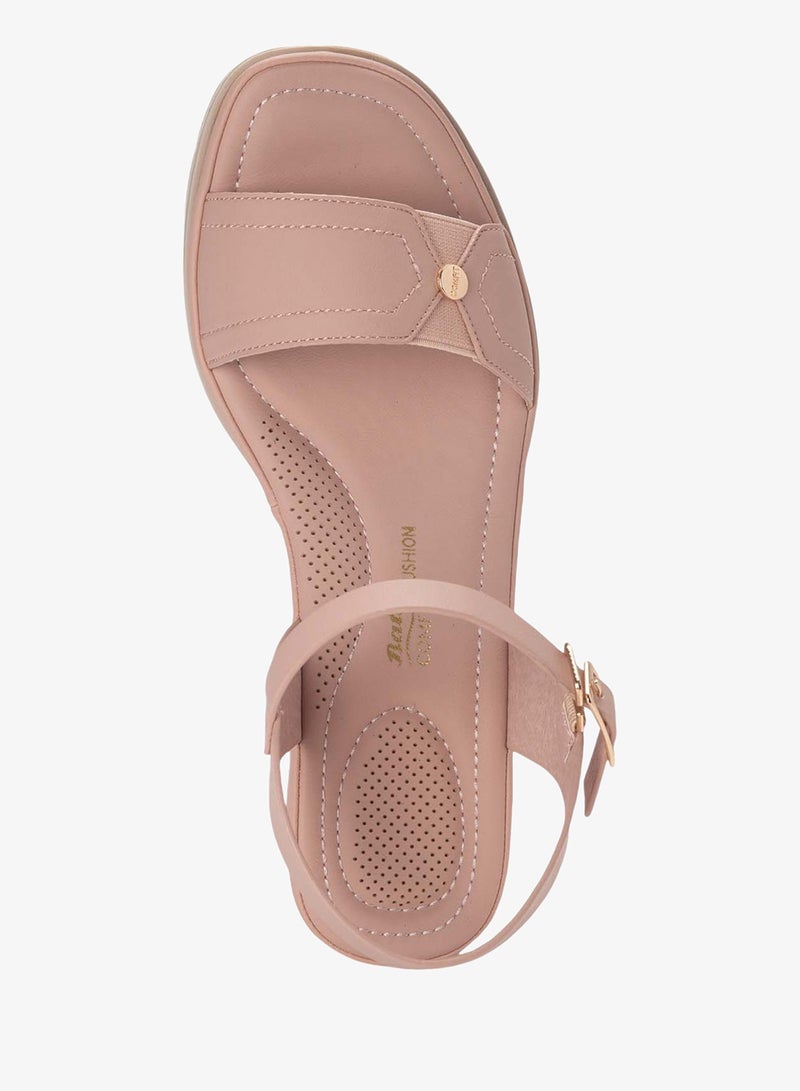 باتا صندل كاجوال مريح بكعب مخفي (ويدج) - Image 5