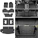 xipoqix 7 Seats Floor Mats Cargo Mat Backrest Mat Compatible with 20162026 Dodge Durango Floor Liner Replacement for 20162026 Dodge Durango Accessories Trunk Mat3rd Backrest Mat7 Seats Floor Mat - Image 2