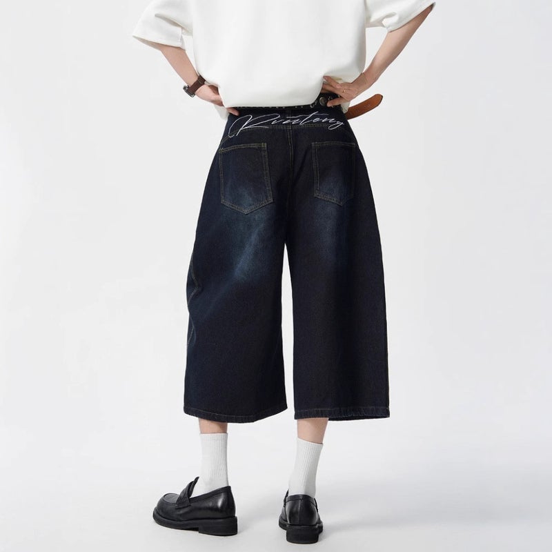 Unisex Casual Daily Denim Jeans - Image 2