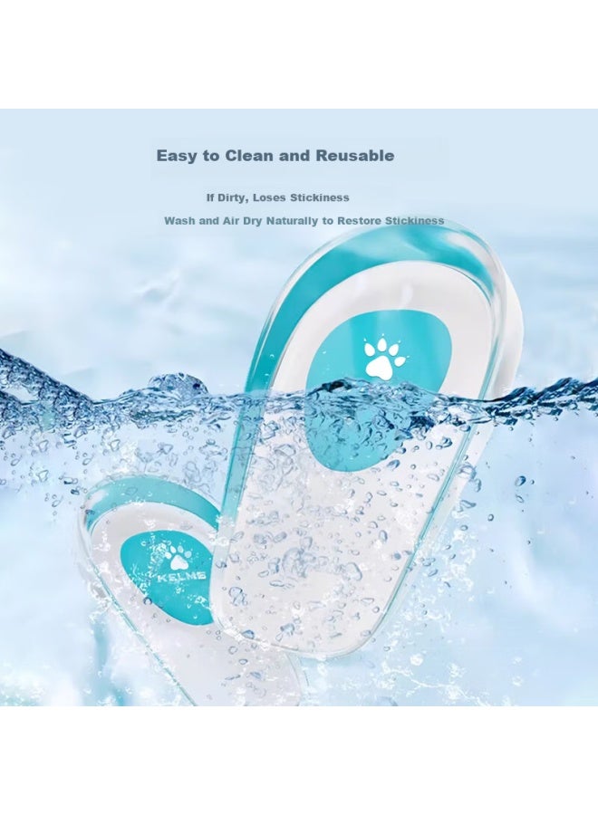 Kelme Silicone Heel Pad Insole Men Heel Pain Relief Cushion Height Increasing Shock Absorbing Half Insole For Women Foot Pain - Image 5