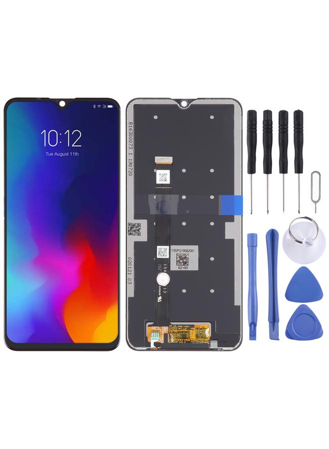 erorex Replacement OEM LCD Screen for Lenovo K10 Note L38111 with Digitizer Full Assembly Black - Image 1