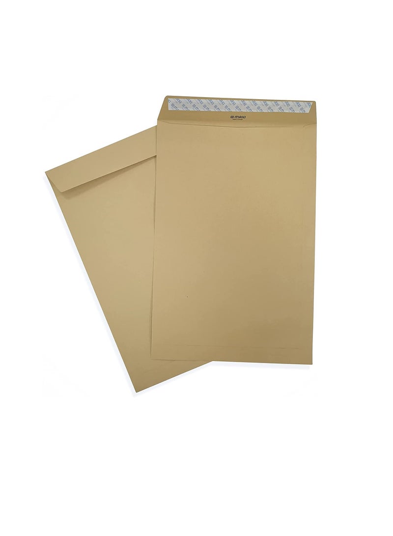 Maxi 250-Piece A4 Size Brown Envelopes - Image 2
