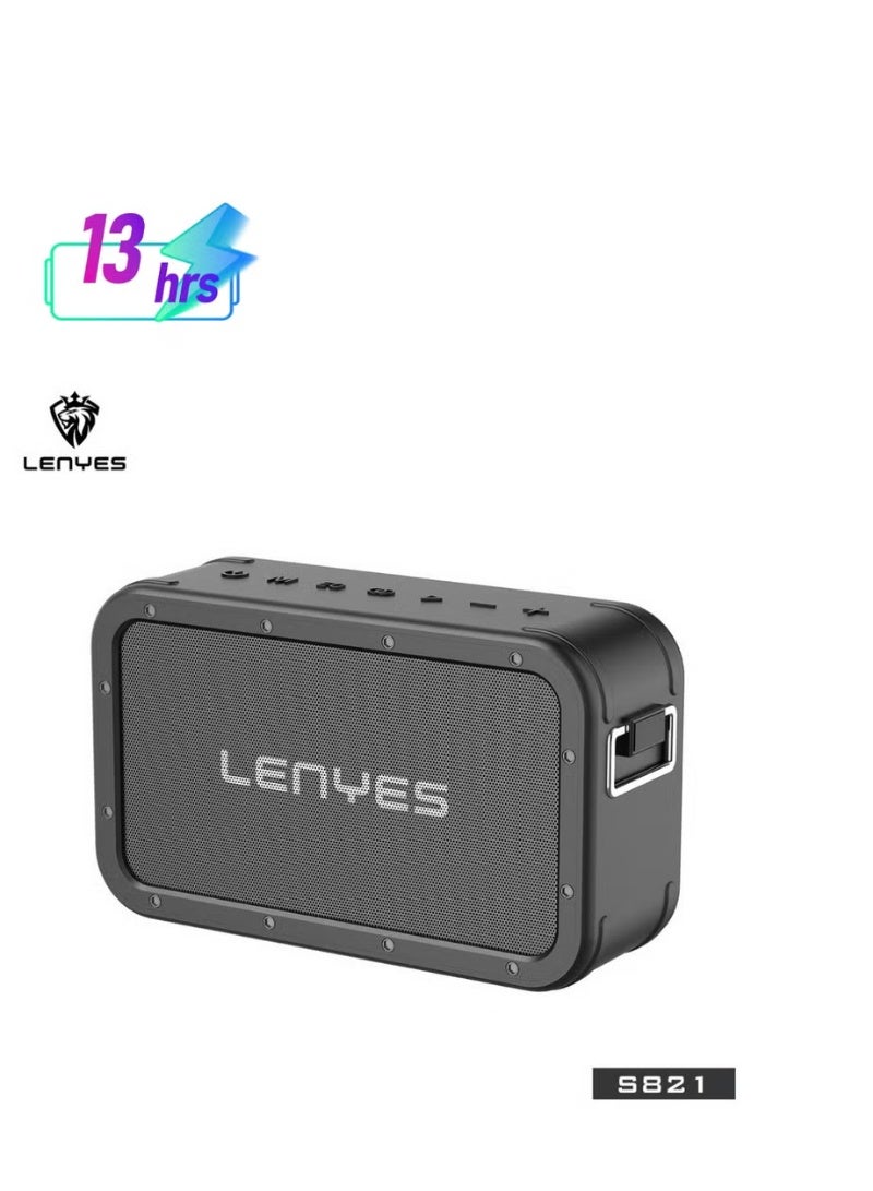 Lenyes S821 120W Wireless Bluetooth Speaker with DSP and Super Bass - Image 2