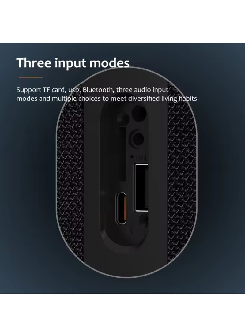 ProOne ProOne Portable Wireless Speaker - Bluetooth 5.3, 15W x 2 Stereo, IPX6 Waterproof, 4500mAh Rechargeable Battery, Hands-Free Calling, USB Input - Black  - Image 5