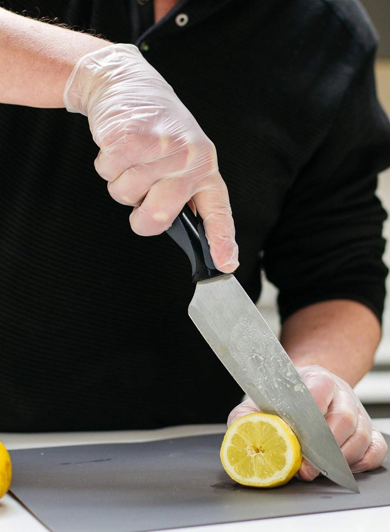 SKP Plastic Vinyl Gloves Transparent Small Size (70 pcs) - Image 4