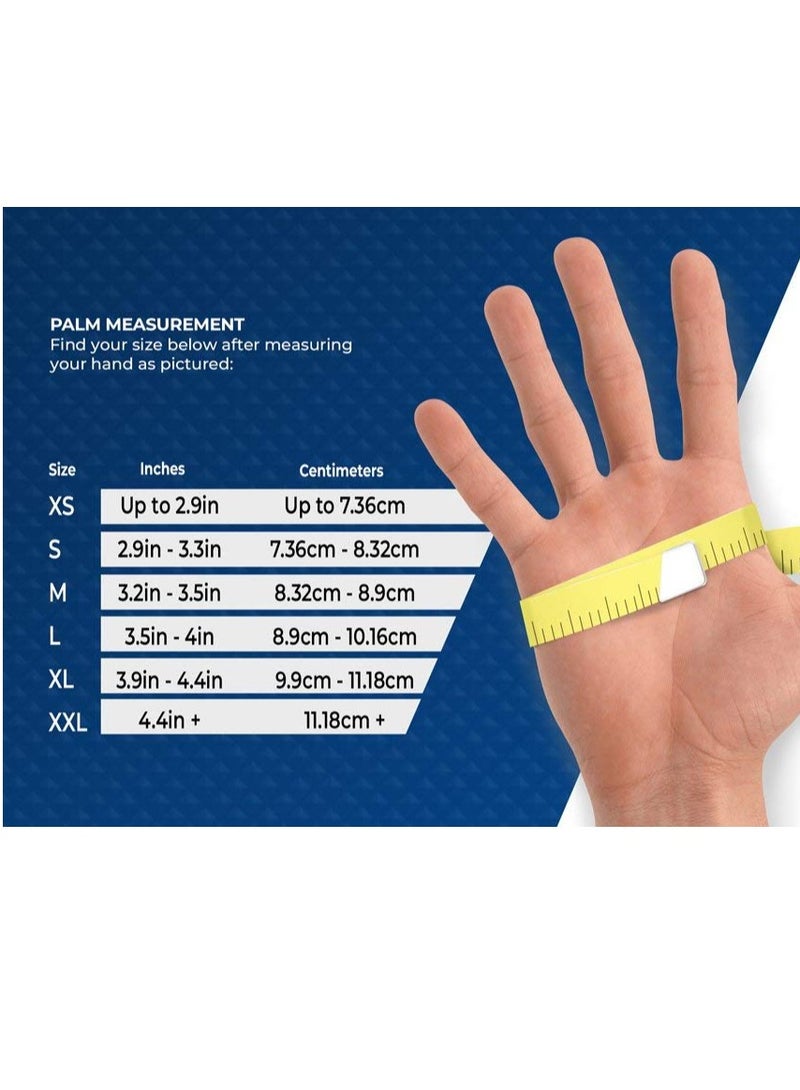 SKP Plastic Vinyl Gloves Transparent Small Size (70 pcs) - Image 2