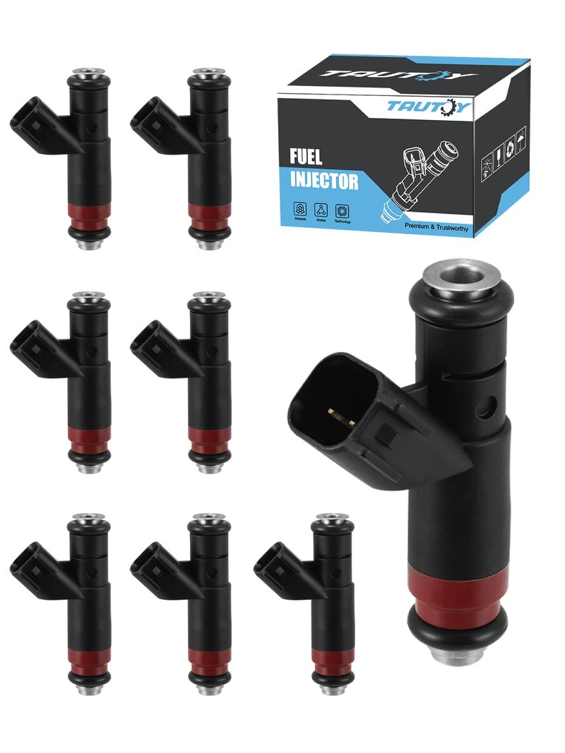 TAUTOY FJ482 Fuel Injectors 8PCS 57L Only For Chrysler Aspen 2007 2008For Dodge Durango 20042009Dodge Ram 1500 Ram 2500 Ram 3500 2004 2005 2006 2007 2008RL032713AB 8001489N - Image 2