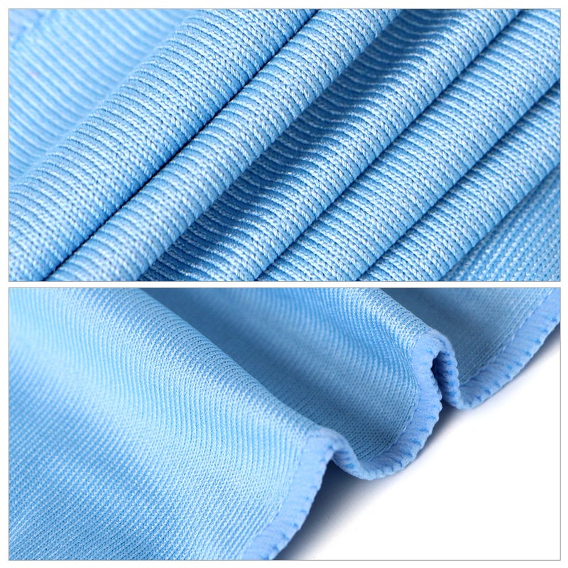 Fish Scale Plaid Absorbent Dish Towel Cleaning Cloth Microfiber Glasses Mobile Phone Screen Glass Towel Cloth - Image 4