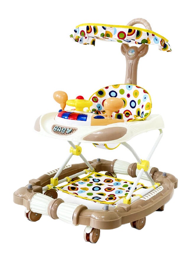 kiddoz Baby Walker - Kakhi 