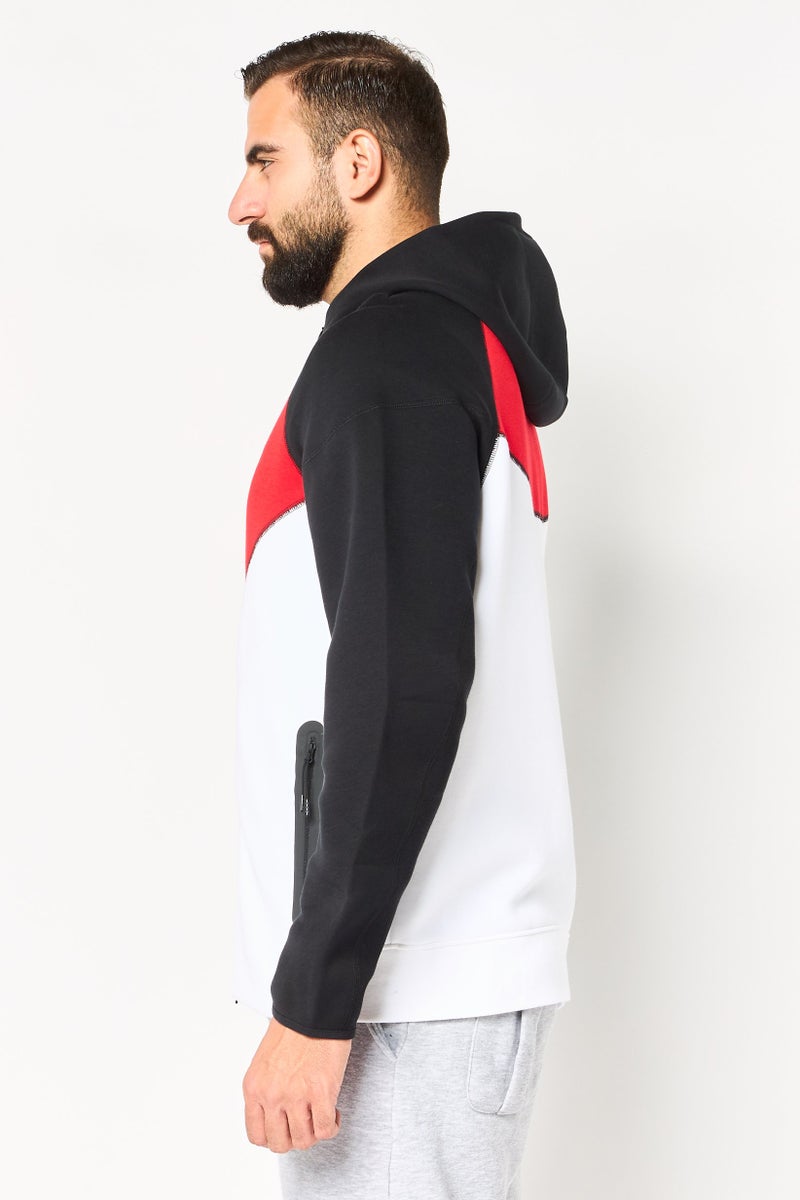 Nike هودي رياضي للرجال بأكمام طويلة مناسب للخارج، متعدد الألوان - Image 2