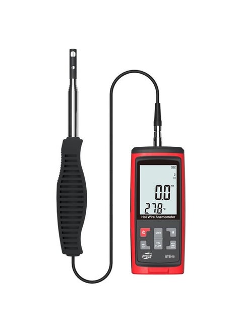 BENETECH GT8616 Handheld Digital LCD Hot Wire Anemometer