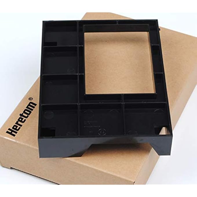 Heretom 2-PACK 661914-001 FOR HP G8/G9 GEN8/GEN9 SERVER 651314-001 SAS/SATA TRAY CADDY 2.5" TO 3.5" SSD ADAPTER - Image 1