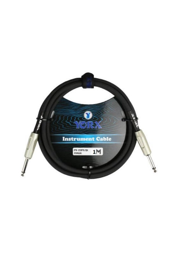 Yorx Ipx-201Pr-1M Bk Jack To Jack-Cable