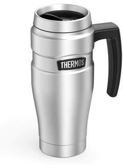 THERMOS Thermos Stainless Steel Vacuum Insulated Steel Mug 470 ml, SK1000MS, Travel Mug, Thermos Mug, Insulated Tumbler  - Image 1