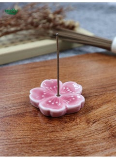 1pc Ceramic Sakura Sainens Pluge Pluge حامل المنزل الديكور الهالوين ، Spooky ، الخريف ، مهرجان ، عيد ميلاد العطلات ، الشتاء ، عطلة ، مهرجان