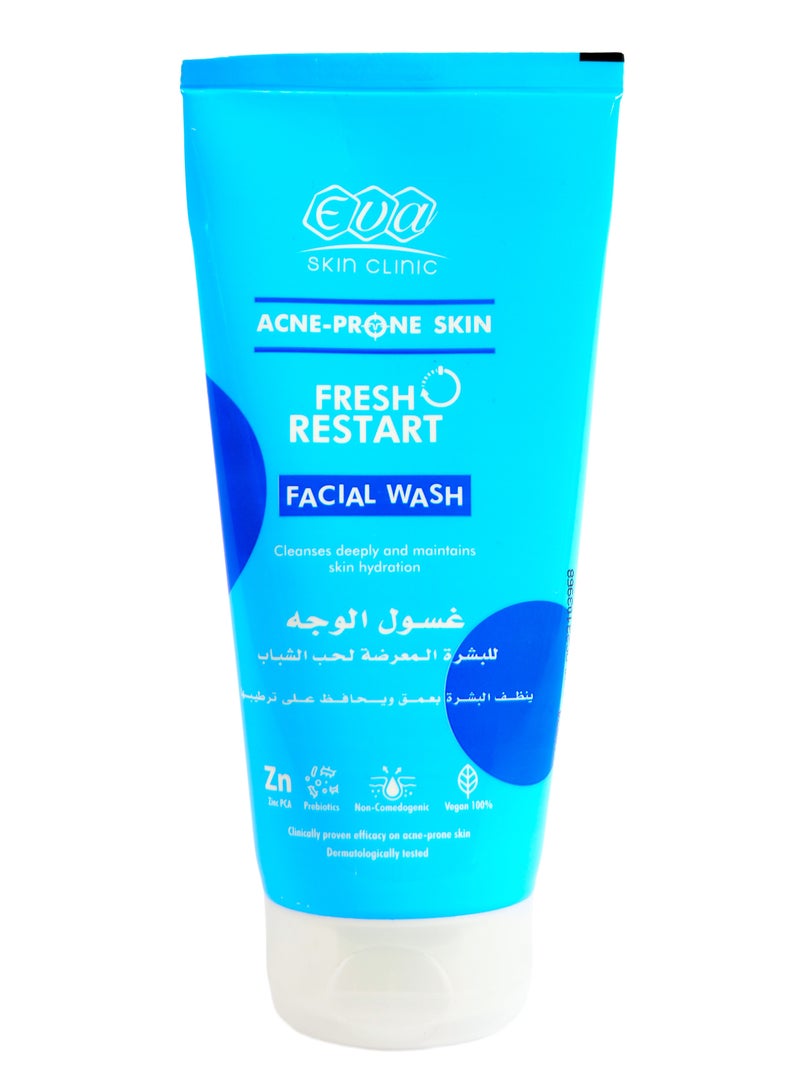 إيفا غسول الوجه فريش ريستارت للبشرة المعرضة لحب الشباب 150 مل