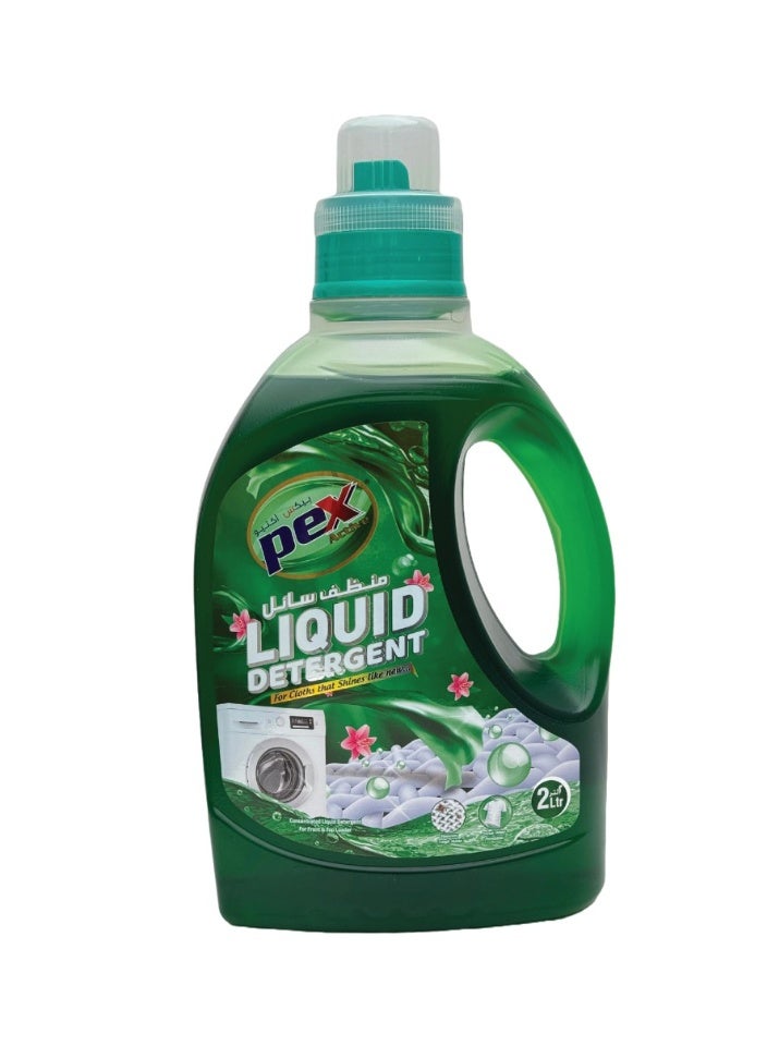 Pex active liquid detergent green 2L - Image 1
