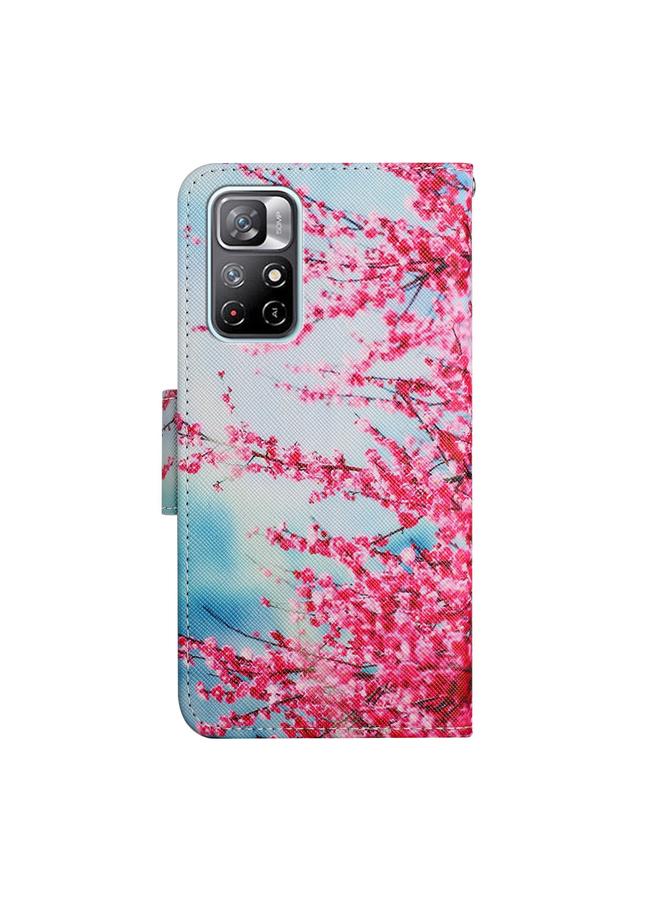 erorex Case For Xiaomi Redmi Note 11 5G China Painted Pattern Flip Leather Phone Case - Image 3