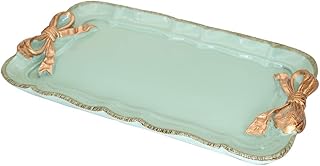 Warmtree Warmtree Vintage Decorative Tray Towel Tray Storage Tray Dish Plate Fruit Trays Rings Chain Bracelets Earrings Trays  - Image 1
