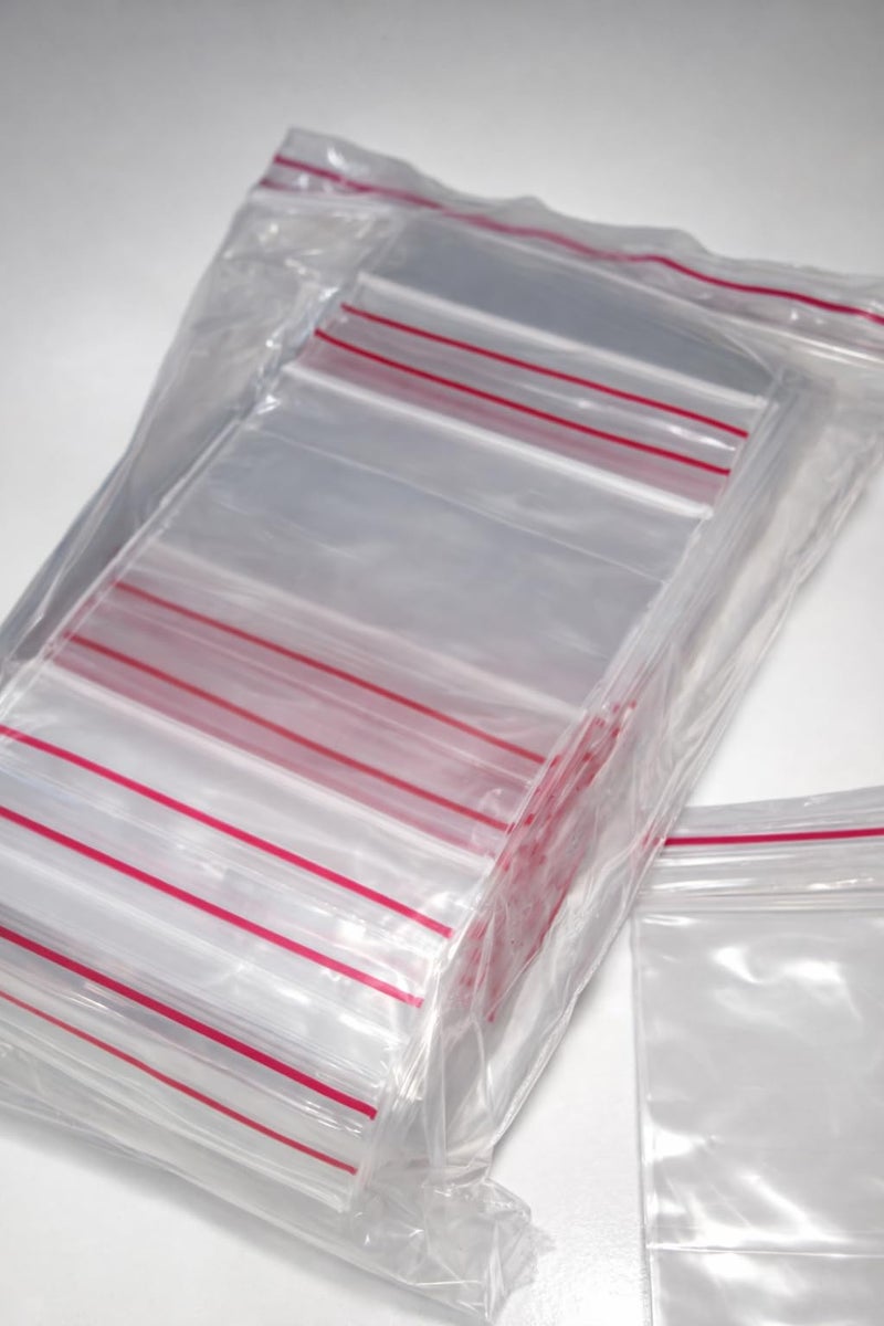Clear Plastic Zip Lock Bags, 6 x 5 cm, SMALL Size, Resealable Storage Bags, 100 Pieces - Image 2