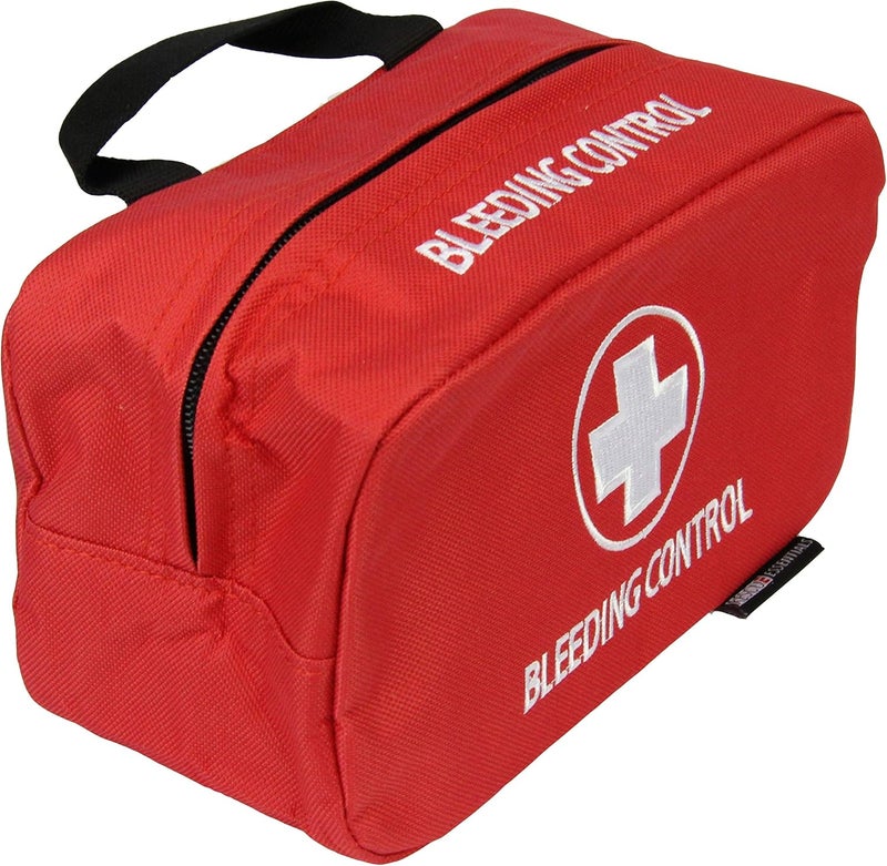 Rescue Essentials Stop The Bleed Dual Kit  Public Access for Bleeding Control IFAK Sized to Fit in an AED Cabinet Red Case with Two Complete Modules from The Rescue Essentials Brand - Image 3