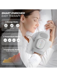 M MIAOYAN Heated Compression Hand Massager | 3 Massage Modes | Multiple Intensity Levels | Relief for Carpal Tunnel & Arthritis | Hand Therapy Glove | Great Gift Option  - Image 4