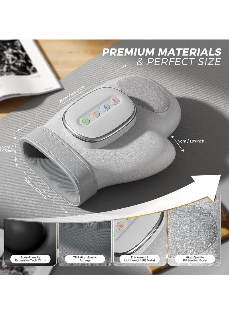 M MIAOYAN Heated Compression Hand Massager | 3 Massage Modes | Multiple Intensity Levels | Relief for Carpal Tunnel & Arthritis | Hand Therapy Glove | Great Gift Option  - Image 5