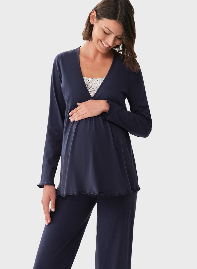 داجي تيشيرت برقبة على شكل حرف V - Image 1