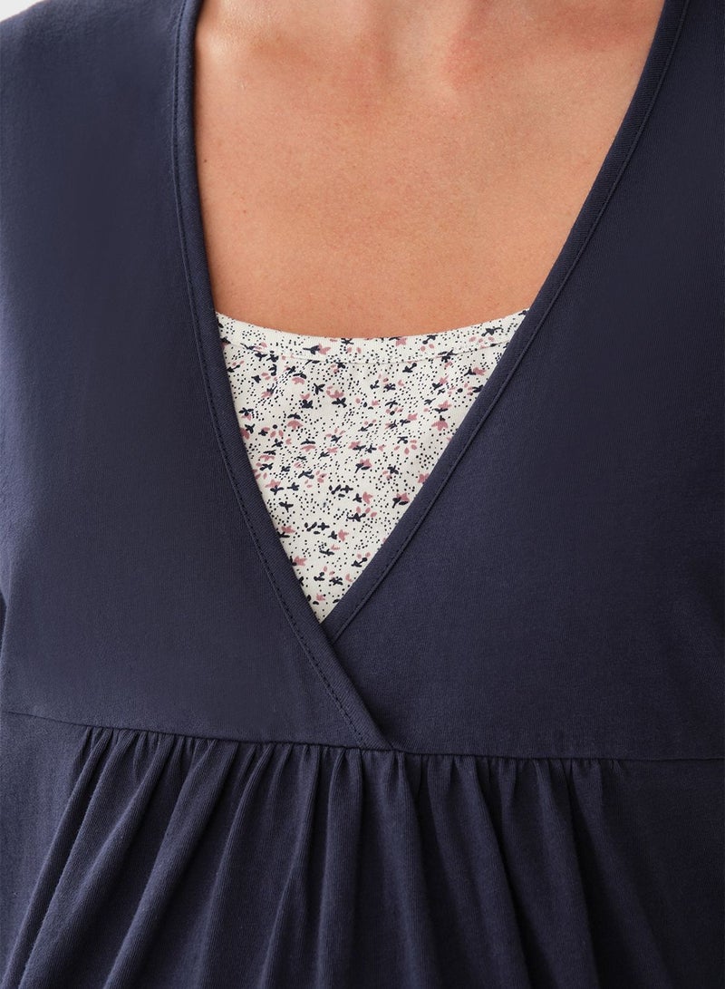 داجي تيشيرت برقبة على شكل حرف V - Image 4