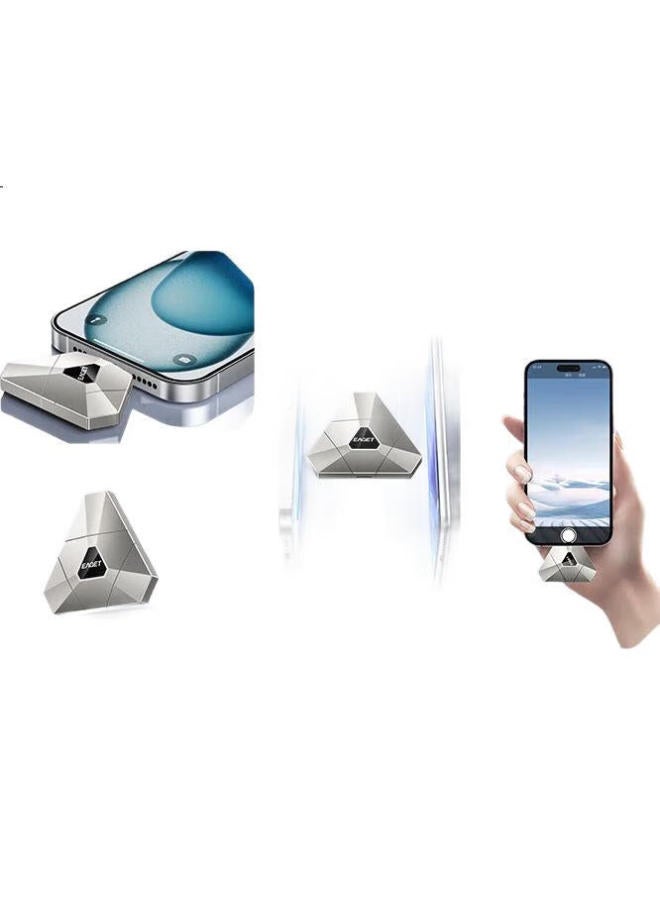 EAGET Eaget 128Gb Lightning Usb3.0 Type-C 3-In-1 Apple Android Mobile Phone U Disk I90 Official Mfi Certified Compatible With Iphone Computer Ipad Silver - Image 1