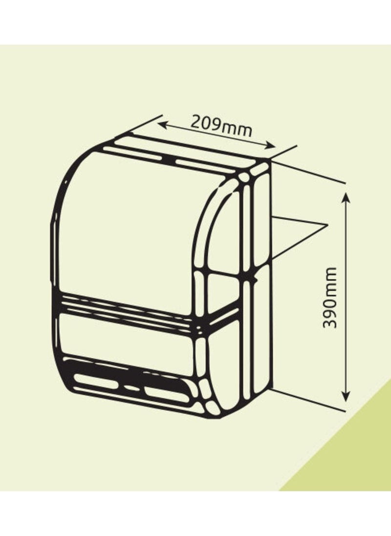 xinda - Blue CZQ20 Blue Photocell Sensor Paper Towel Dispenser Plastic - Image 1