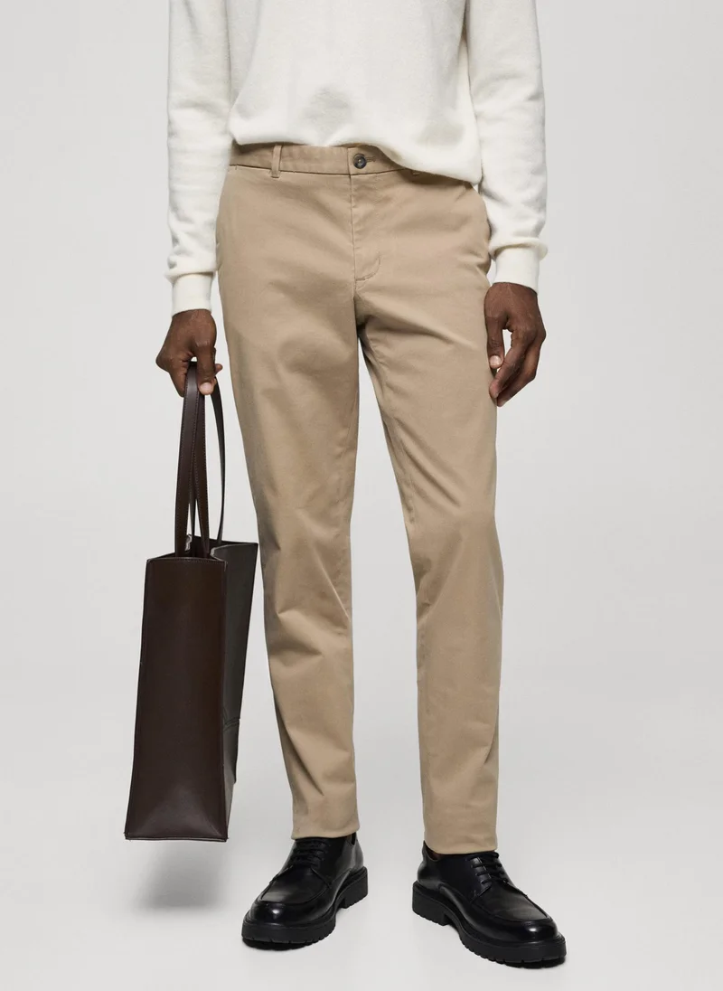 Mango Man Slim Fit Serge Chino Pants