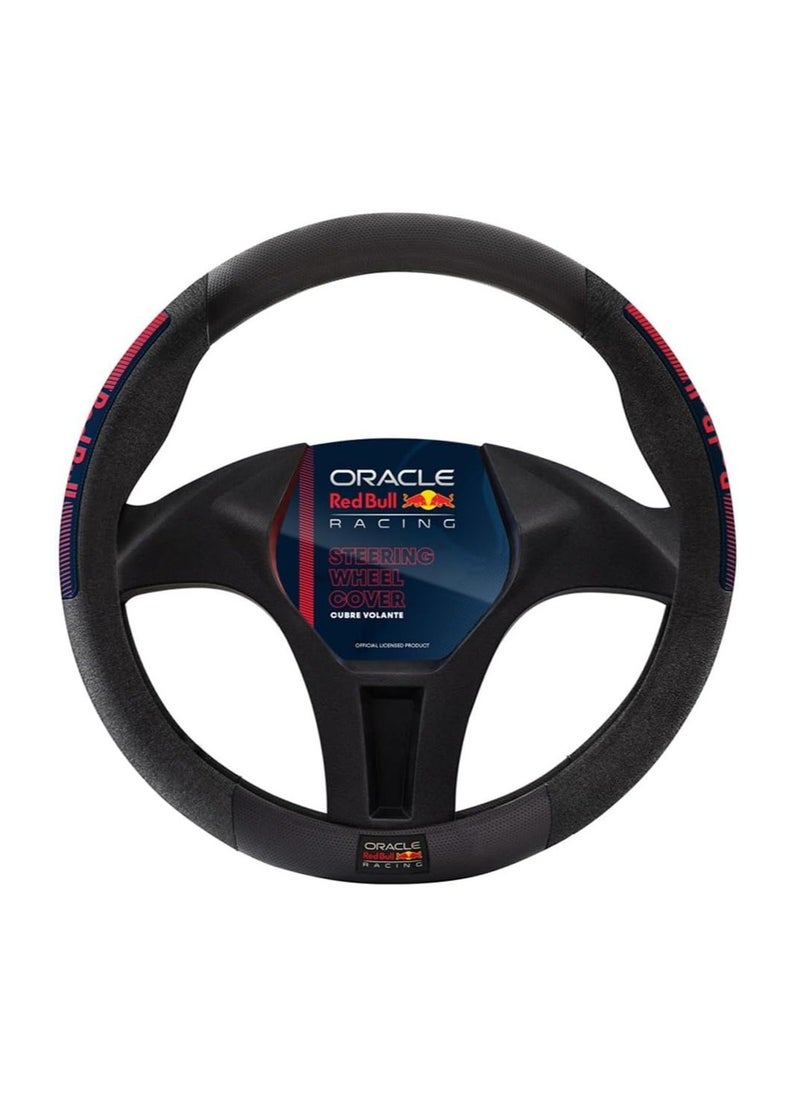 Red Bull RED BULL RACING STEERING WHEEL COVER BLACK/RED 03  - Image 1