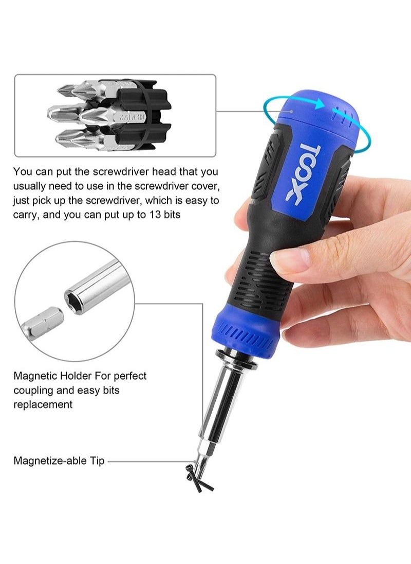 XOOL - 200-in-1 Electronics Repair Tool Precision Magnetic Screwdriver Kit for Computer, Mobile Phone, Game Console, PC, Tablet - Image 1