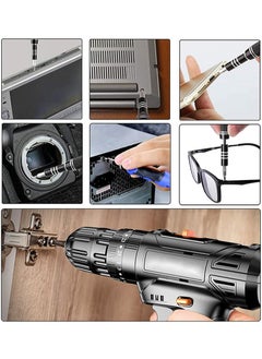 كوول أداة إصلاح إلكترونيات 200 in-1 Precision Magnetic Screwdriver Kit للكمبيوتر والهاتف المحمول ووحدة التحكم في اللعبة والكمبيوتر الشخصي والكمبيوتر اللوحي  - Image 5