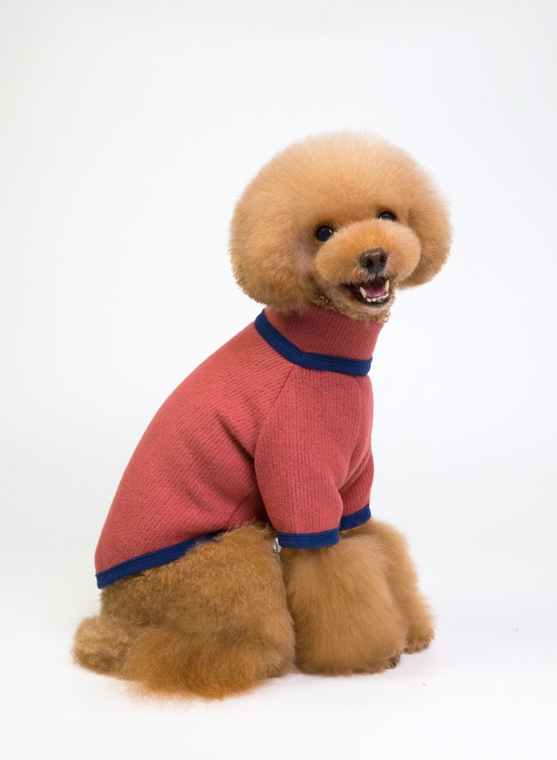 Loquat Casual dog T-shirt Red - Image 2