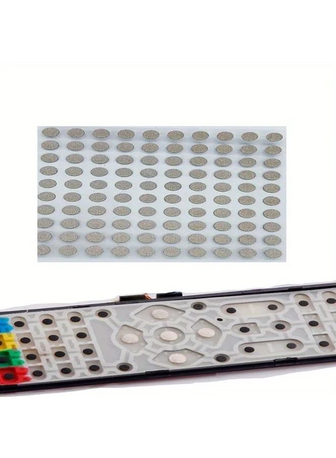99pcs 4mmx4mm Self Adhesive Conductive Tape Dots For Controller Button Repair - Image 5