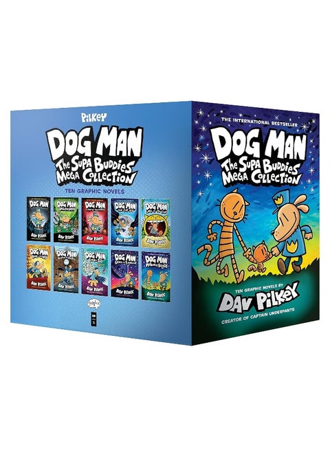 GRAPHIX Boxed - Dog Man: The Supa Buddies Mega Collection: From the Creator of Captain Underpants (Dog Man #1-10 Box Set)