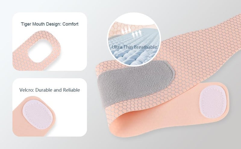 Cetaplast Skin Friendly Ultra-Light Weight Breathable Wrist Band for Sports Support and Injury Recovery Protection Wrist Band | Skin | Set of 1 - Image 2